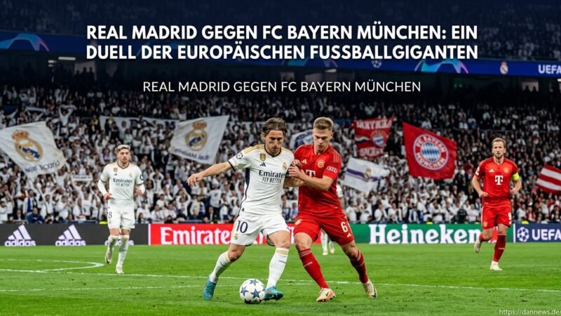 Real Madrid gegen FC Bayern München: Ein Duell der europäischen Fußballgiganten